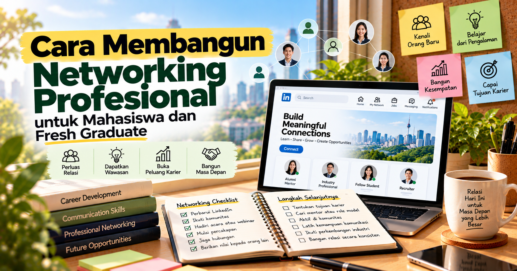 Cara Membangun Networking Profesional untuk Mahasiswa dan Fresh Graduate