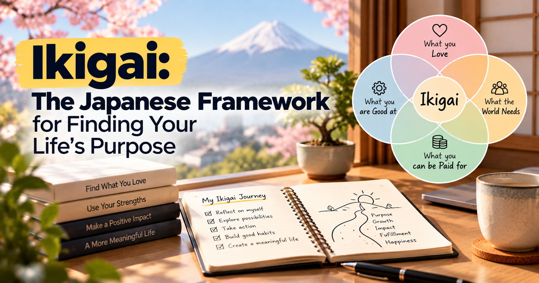 Ikigai: The Japanese Framework for Finding Your Life's Purpose