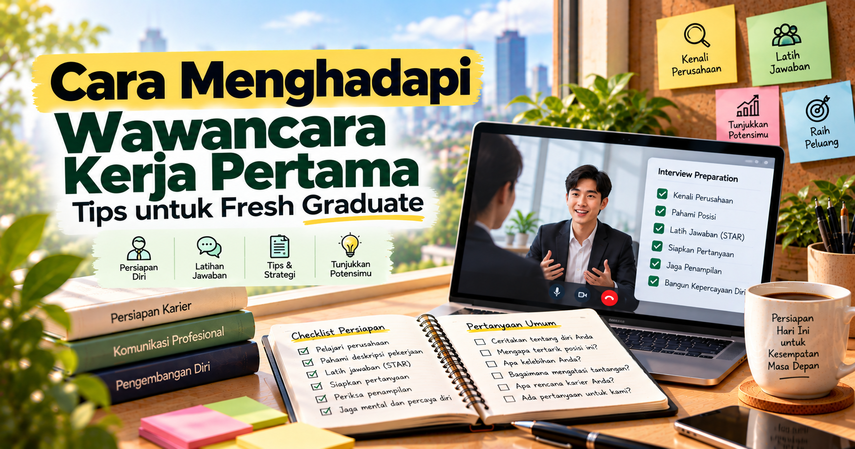 Cara Menghadapi Wawancara Kerja Pertama: Tips untuk Fresh Graduate