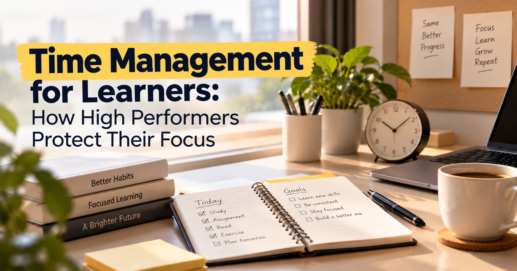 Time Management for Learners: How High Performers Protect Their Focus